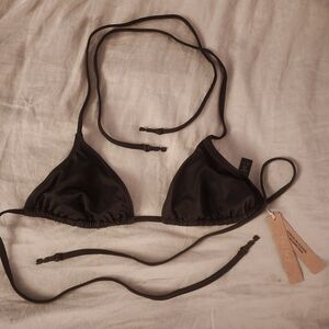 SKIMS Black Triangle Bra